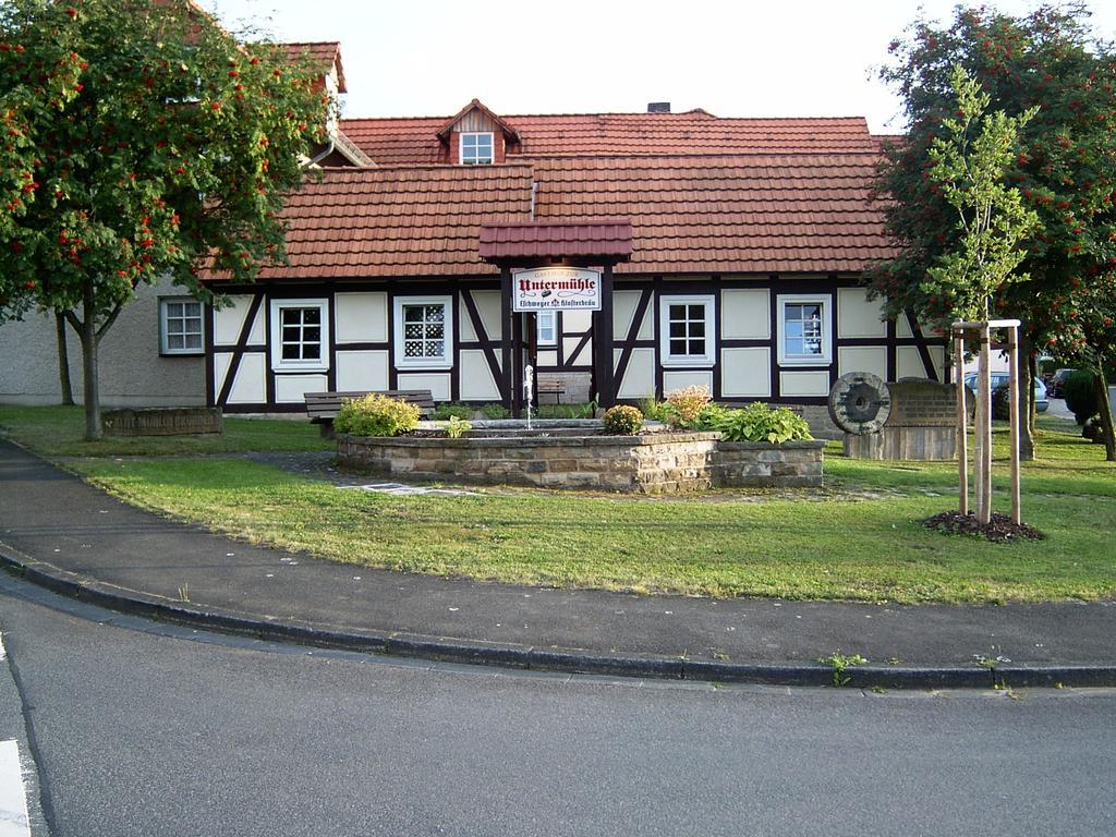 Landgasthof Zur Untermuehle Datterode Exterior foto